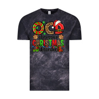 Cloud Black ocd obsessive christmas disorder Vintage Tee - Jasminsmagicworld