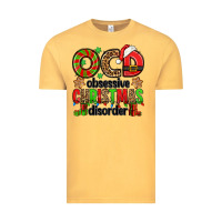 Vintage Mustard ocd obsessive christmas disorder Vintage Tee - Jasminsmagicworld