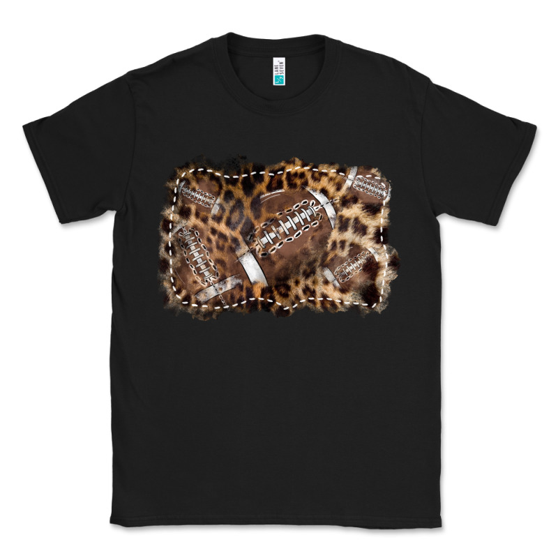 Football Background Leopard Classic Tee by NancyCooperArtShop | Teevron