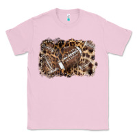 Bubblegum Pink Football background leopard Classic Tee - NancyCooperArtShop