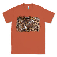 Copper Football background leopard Classic Tee - NancyCooperArtShop