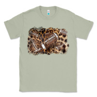 Matcha Football background leopard Classic Tee - NancyCooperArtShop