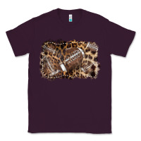 Plum Football background leopard Classic Tee - NancyCooperArtShop
