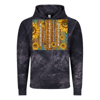 Cloud Black self reminders with sunflowers Vintage Hoodie - TumblerDesignByShophia