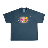 Midnight Navy summer vibes with birds Urban Heavy Tee - TumblerDesignByShophia