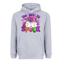 Heather Grey too cute spook Heavyweight Hoodie - Artiststas