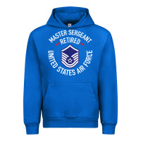 Cobalt Limited Edition Master Sergeant Retired Air Force Military Retiremen Urban Hoodie - lanVoArt