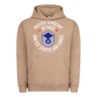Pigment Burro Limited Edition Master Sergeant Retired Air Force Military Retiremen Urban Hoodie - lanVoArt
