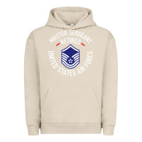 Pigment French Oak Limited Edition Master Sergeant Retired Air Force Military Retiremen Urban Hoodie - lanVoArt
