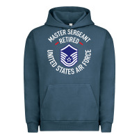 Limited Edition Master Sergeant Retired Air Force Military Retiremen Urban Hoodie | Teevron