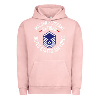 Pigment Salmon Limited Edition Master Sergeant Retired Air Force Military Retiremen Urban Hoodie - lanVoArt