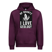 Mauve Wine of quartz i love geology Urban Hoodie - lanVoArt