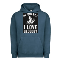 Pigment Midnight Navy of quartz i love geology Urban Hoodie - lanVoArt