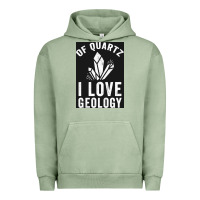 Pigment Oil Green of quartz i love geology Urban Hoodie - lanVoArt