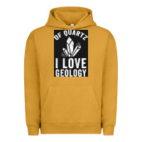 Pigment Peanut Butter of quartz i love geology Urban Hoodie - lanVoArt