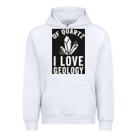 White of quartz i love geology Urban Hoodie - lanVoArt