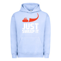 Pigment Grape Ice just sweep it! funny curling sports gift hoodie Urban Hoodie - lanVoArt