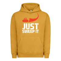 Pigment Peanut Butter just sweep it! funny curling sports gift hoodie Urban Hoodie - lanVoArt