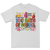 Dove Grey 100 days of school Premium Tee - Artiststas