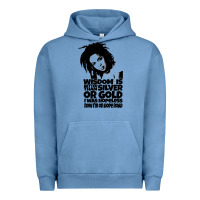 Pigment Pebble Blue lover gift lauryn hill retro wave Urban Hoodie - lanVoArt