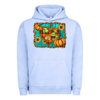Pigment Grape Ice fall pumpkins and sunflowers heart Urban Hoodie - BarkalooDesign