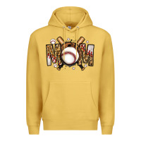 Antique Gold baseball mom Premium Hoodie - Jasminsmagicworld