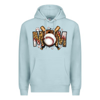 Blue Mist baseball mom Premium Hoodie - Jasminsmagicworld