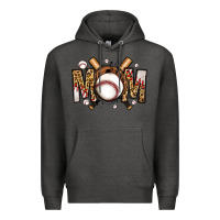 Charcoal Heather baseball mom Premium Hoodie - Jasminsmagicworld