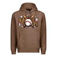 Chestnut baseball mom Premium Hoodie - Jasminsmagicworld