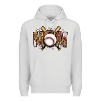 Dove Grey baseball mom Premium Hoodie - Jasminsmagicworld