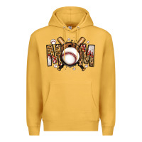 Mustard baseball mom Premium Hoodie - Jasminsmagicworld