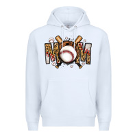 White baseball mom Premium Hoodie - Jasminsmagicworld