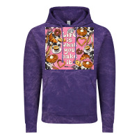 Cloud Purple life is what you bake it with cowhide Vintage Hoodie - TumblerDesignByShophia