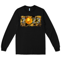 Black 2023 new year Long Sleeve Tee - CowGirlArtShop