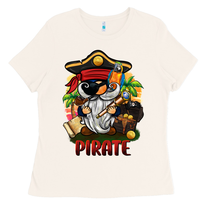 Pirate Gnome Ladies Tee by BarkalooDesign | Teevron