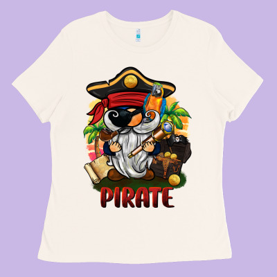 Pirate Gnome Ladies Tee Designed By Barkaloodesign