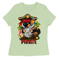 Matcha pirate gnome Ladies Tee - BarkalooDesign