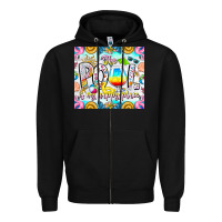 Black The Pool Is My Happy Place Zipper Hoodie - CowhideDigitalArt