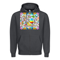 Smoke The Pool Is My Happy Place Zipper Hoodie - CowhideDigitalArt