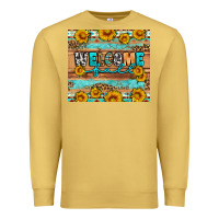 Antique Gold Welcome fall Premium Sweatshirt - Artiststas