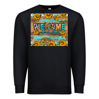 Black Welcome fall Premium Sweatshirt - Artiststas