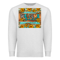 Oatmeal Heather Welcome fall Premium Sweatshirt - Artiststas