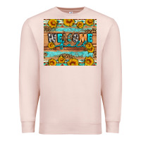 Pale Pink Welcome fall Premium Sweatshirt - Artiststas
