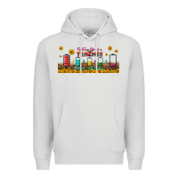 Dove Grey battery life of a teacher libbey glass Premium Hoodie - BundleAndBundleShop