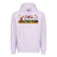 Lilac battery life of a teacher libbey glass Premium Hoodie - BundleAndBundleShop