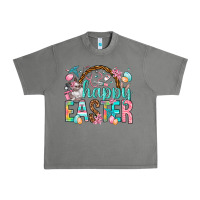 Tornado Happy Easter Nurse Easter Day Urban Heavy Tee - HowdyJamesFarm
