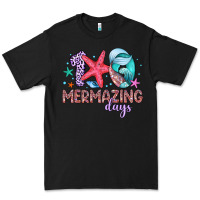 Black 100 mermazing days Premium Tee - Artiststas