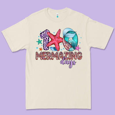 100 Mermazing Days Premium Tee Designed By Artiststas