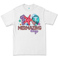 White 100 mermazing days Premium Tee - Artiststas