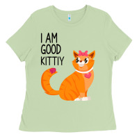 Matcha I Am Good Kittiy Ladies Tee - Bettercallsaul